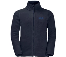 Придбати - дитячу спортивну кофту  Фліс Jack Wolfskin BAKSMALLA JACKET KIDS (1607661-1910) темно-синій 152 (4055001939169)