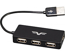 Придбати - кардрідер  Концентратор USB2.0 Frime 4xUSB2.0 Black (FH-20030)