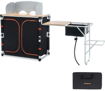 Придбати - розкладні меблі  кухня KingCamp Multifunctional Bamboo Cooking Table (KC3942) black