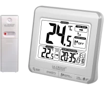Придбати - метеостанцію  Метеостанція La Crosse White/Silver (WS6811)