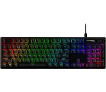 Придбати - клавіатуру  Клавіатура ігрова HyperX Alloy Origins Red USB RGB PBT ENG/RU Black (639N3AA)