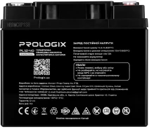 Придбати - акумулятор для ДБЖ та інверторів  Акумулятор Prologix 12V 40AH (PL12-40) AGM
