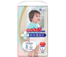 Придбати - підгузник  Підгузники-трусики GOO.N Plus для дітей 9-14 кг, розмір L, 44 шт. (4902011843408)