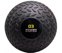 Придбати - м'яч для кроссфіта  Power System м'яч для кроссфіта і фітнесу SlamBall 3 кг рифлений (190151)