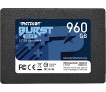 Придбати - SSD-накопитель  SSD-накопичувач Patriot Burst Elite 960GB 2.5" SATAIII TLC (PBE960GS25SSDR)