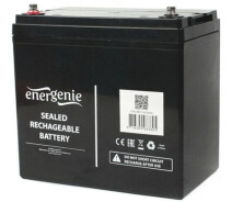 Придбати - акумулятор для ДБЖ та інверторів  Акумуляторна батарея EnerGenie BAT-12V55AH, 12 В 55 Aгод (1000036)