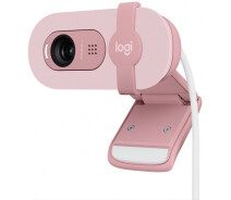 Придбати - web-камеру  Веб-камера Logitech Brio 100 Full HD Webcam (960-001623) Rose