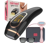 Придбати - фотоепілятор  Фотоепілятор AIMED Silk Skin IPL Intensed Pulse Light Black