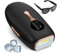 Придбати - фотоепілятор  Фотоепілятор AIMED Silk Skin PRO Ice Cooling IPL Intensed Pulse Light Black