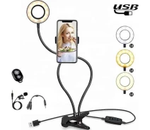 Придбати - кільцеве світло  Набір блогера XOKO BS-100 + мікрофон MC-100