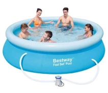 Придбати - басейн  Басейн сімейний Bestway 305х76 см (57270) з картриджним фільтром