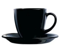 Придбати - сервиз  Сервіз Luminarc Carine Black 6х220 мл для чаю (P4672)