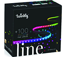 Придбати - світлодіодну стрічку  Світлодіодна стрічка Twinkly Line 100 RGB Smart LED, Gen II, IP20, плюс 1,5 м, кабель чорний (TWL100ADP-B)