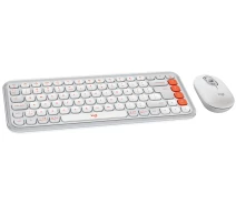 Придбати - клавіатуру  Клавіатура бездротова Logitech POP Icon COMBO (920-013141) White