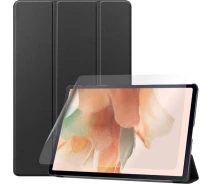 Придбати - чохол для планшета  Чохол для Samsung Galaxy Tab S7 FE T730/T735 AirOn Premium Black (4822352781072)