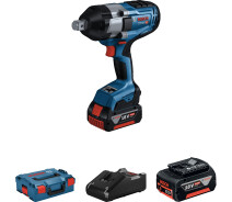 Придбати - пневматичний гайковерт  Гайкокрут ударний Bosch GDS 18V-1050 H (0.601.9J8.522)