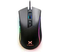Придбати - мишку для ноутбука  Миша ігрова Vinga MSG-201 Black