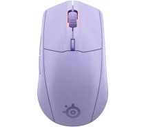 Придбати - мишку для ноутбука  Бездротова ігрова миша SteelSeries Rival 3 Gen 2 Wireless, RGB, Lavender (62525)