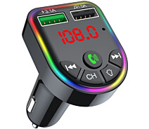 Придбати - FM трансмиттер  FM модулятор HAVIT HV-FM810BT Black
