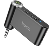 Придбати - FM трансмиттер  Bluetooth-ресивер HOCO E58 Magic music car AUX BT receiver Black