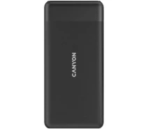 Придбати - універсальну мобільну батарею  Power Bank CANYON PB-109 10000 mAh PD 18W QC 3.0 20W (CNE-CPB1009B) чорн