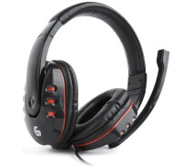 Придбати - навушники  Навушники Gembird GHS-402 Black/Red