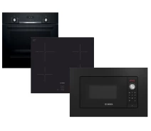 Придбати - духова шафа  Духова електрична шафа Bosch HBJ558YB3Q + BFL623MC3 + PUG61KAA5E
