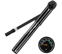 Придбати - насос для велосипеда  Насос велосипедний West Biking 0711068 Black ручний з індикатором