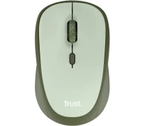 Придбати - мишку для ноутбука  Миша Trust Yvi+ Silent WL ECO Green (24552)
