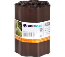 Придбати - садовое ограждение  Газонний бордюр Cellfast 20x900 см коричневий (30-013)