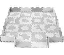 Придбати - розвиваючий килимок  Килимок-пазл MoMi ZAWI grey (150 x 150 cm) (MAED00013)