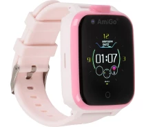 Придбати - смарт-годинник  Дитячий смарт-годинник з відеодзвінком AmiGo GO006 GPS 4G WIFI VIDEOCALL Pink