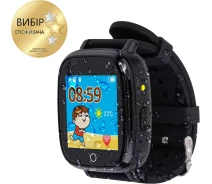 Придбати - смарт-годинник  Дитячий смарт-годинник AmiGo GO001 iP67 Black
