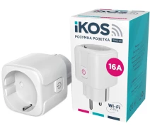 Придбати - умную розетку  Розумна Wi-Fi розетка Ikos SMS-01 White (0009-CSS)
