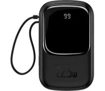 Придбати - універсальну мобільну батарею  Power Bank Baseus 20000mah Qpow Pro Digital Display 22,5W (PPQD040101) чорний