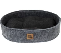 Придбати - спальное место  Лежак "Бріо" № 4, сірий., Lucky Pet, 45х60х12