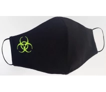 Придбати - захисну маску  Захисна маска BATIAR для обличчя "Quarantine" чорна