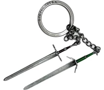Придбати - подарок для геймеров  Брелок GoodLoot The Witcher 3 Geralt Two Swords (5908305243311)