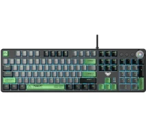 Придбати - клавіатуру  Клавіатура ігрова AULA Mechanical F2088 Pro Black/Gray KRGD Blue Switch EN/UA (6948391234892)