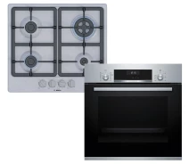 Придбати - духова шафа  Духова електрична шафа Bosch HBJ558YS3Q + PGH6B5K90R