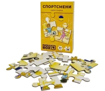 Придбати - пазл  Набір пазлів JoyBand «Спортсмени» 36 елементів (PB03)