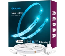 Придбати - світлодіодну стрічку  Стрічка світлодіодна розумна Govee H615A RGB Smart Wi-Fi + Bluetooth LED Strip Lights 5м з мікрофоном Білий