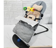 Придбати - крісла-гойдалку, шезлонг  Дитячий шезлонг-гойдалка Baby Swing Сradle 001 grey