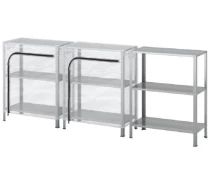 Придбати - стеллаж  Стелаж IKEA HYLLIS (392.865.58)