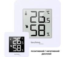 Придбати - кімнатний термометр  Термогігрометр Technoline WS9475 White (WS9475)