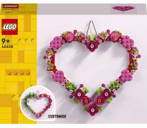 Придбати - дитячий конструктор  Конструктор LEGO Seasons Візерунок у вигляді серця (40638)