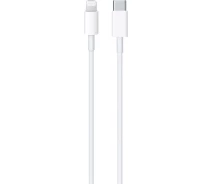 Придбати - кабель та перехідник  Кабель Apple USB-C to Lightning 1m (MUQ93ZM/A) білий
