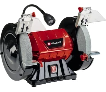 Придбати - точильний верстат  Верстат точильний Einhell TC-BG 200 L, 400Вт, коло 200х25мм, 2980об/хв, 11.66 кг (4412633)