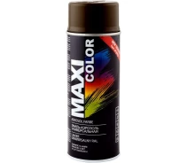 Придбати - автокраску  Емаль аерозольна універсальна декоративна Maxi Color RAL 8017 шоколадно-коричнева 400 мл