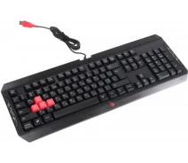 Придбати - клавіатуру  Клавіатура ігрова A4-Tech Bloody Q100 Black USB
